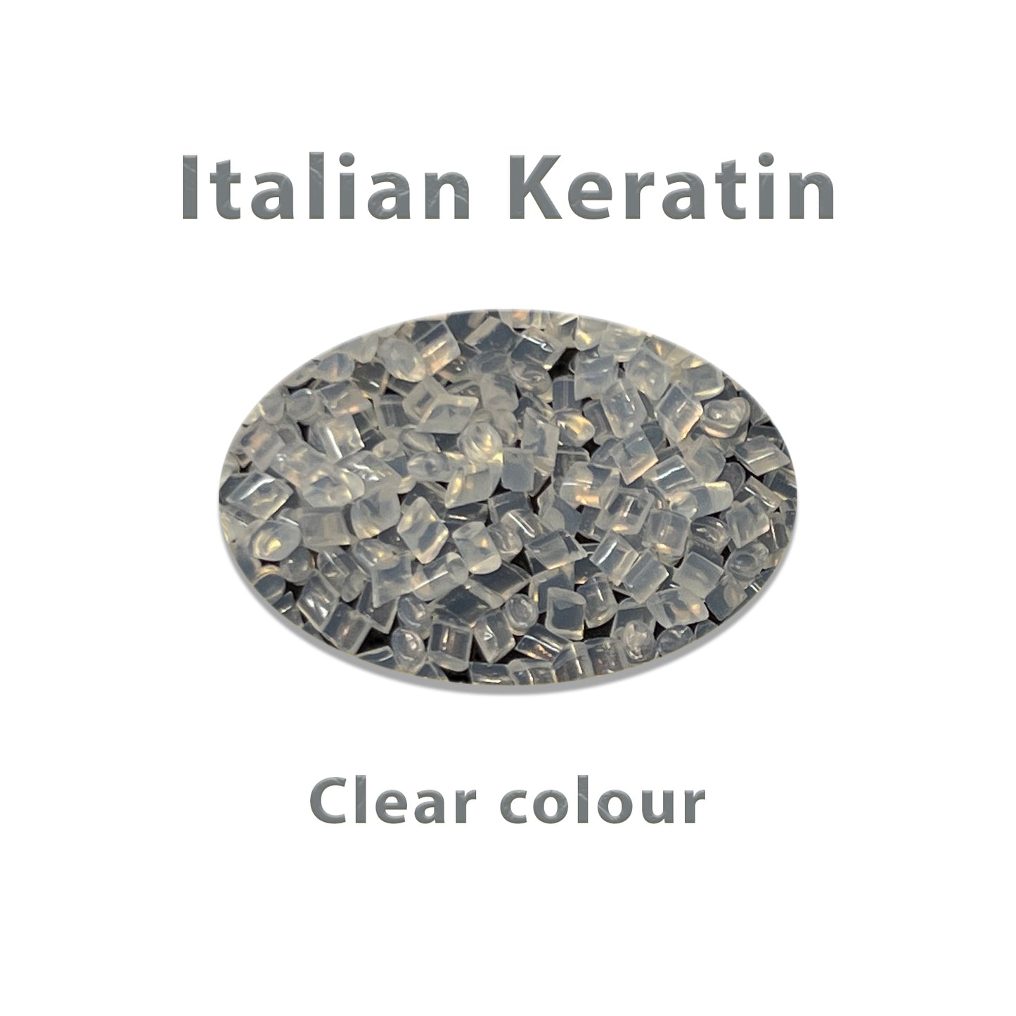 Clear Italian Keratin Fusion Glue Beads Pellets Granules Transparent Tips for I/Tip Hair Extensions