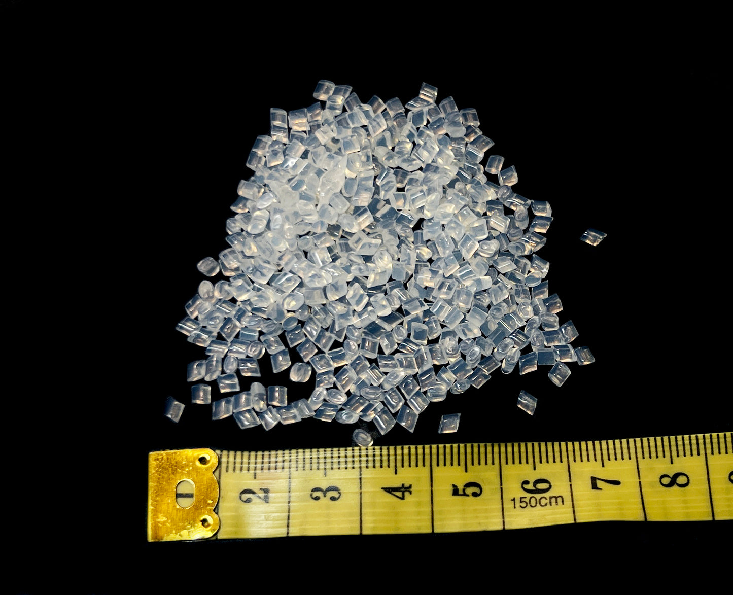 Clear Italian Keratin Fusion Glue Beads Pellets Granules Transparent Tips for I/Tip Hair Extensions with size