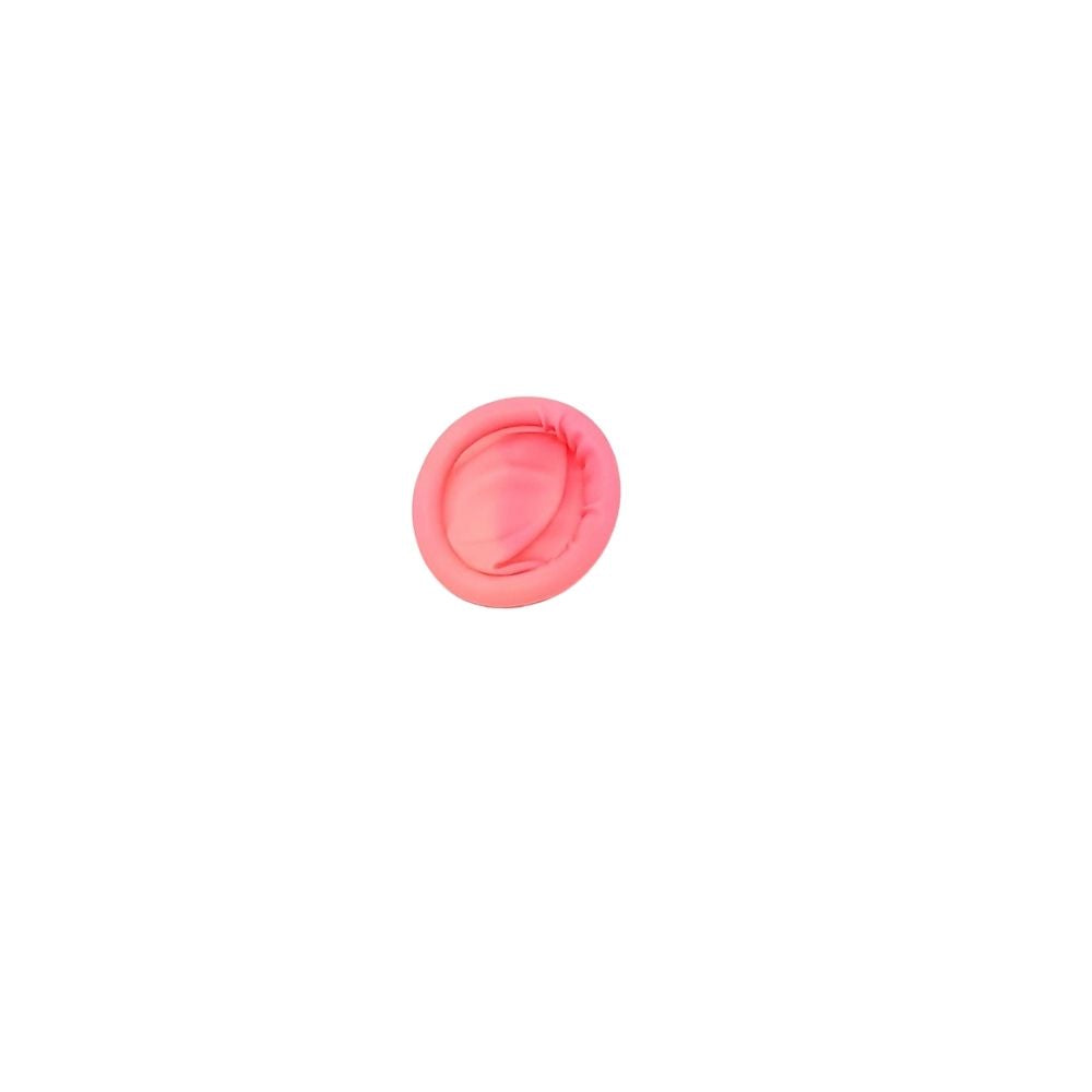 50 Pink Latex Rubber Finger Cots Protector Shield for Hair Extensions Powder Free
